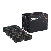 TCTK Ink Cartridges T7011 T7012 T7013 T7014 16-pack CMYK (4 of each) compatible with Epson WorkForce Pro WP-4000 WP-4015DN WP-4095DN WP-4500 WP-4515DN WP-4525DNF WP-4595DNF, replaces C13T70114010