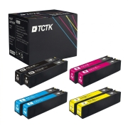 TCTK Ink Cartridges 913A 4-Pack CMYK Compatible with HP PageWide Pro 352 452 477 577, Replaces L0R95AE