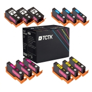 TCTK Ink Cartridges 934XL 935XL 12 Pack CMYK compatible with HP OfficeJet 6800 6812 6815 6820 6822 6825 Pro 6200 6230 6235 6239 6830 6835, replaces C2P23AE