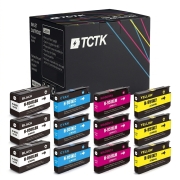 TCTK Ink Cartridges 950XL 951XL 12-Pack CMYK compatible with HP Officejet Pro 251dw 276dw 8100 8600 8610 8615 8620 8650, replaces CN045AE