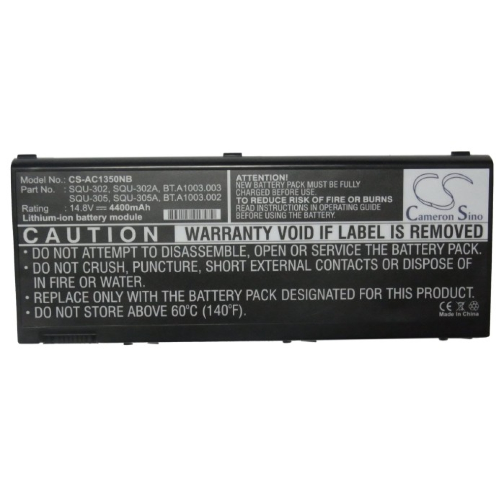 Battery compatible with Acer CS-AC1350NB