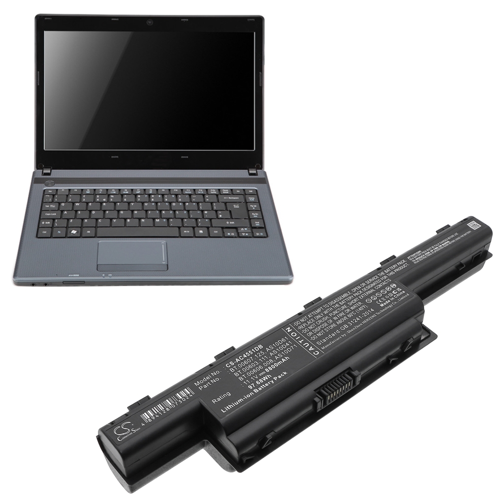 Notebook battery eMachines CS-AC4551DB