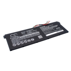 Compatible battery replacement for Acer AC14B13J,AC14B18J,AC14B18J(3ICP5/57/80),KT.0040G.004,KT0030G.004