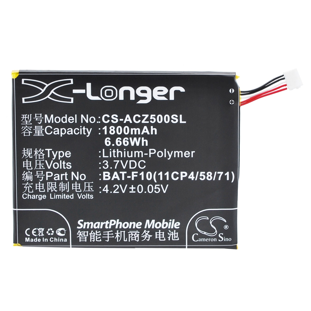 Battery compatible with Acer CS-ACZ500SL