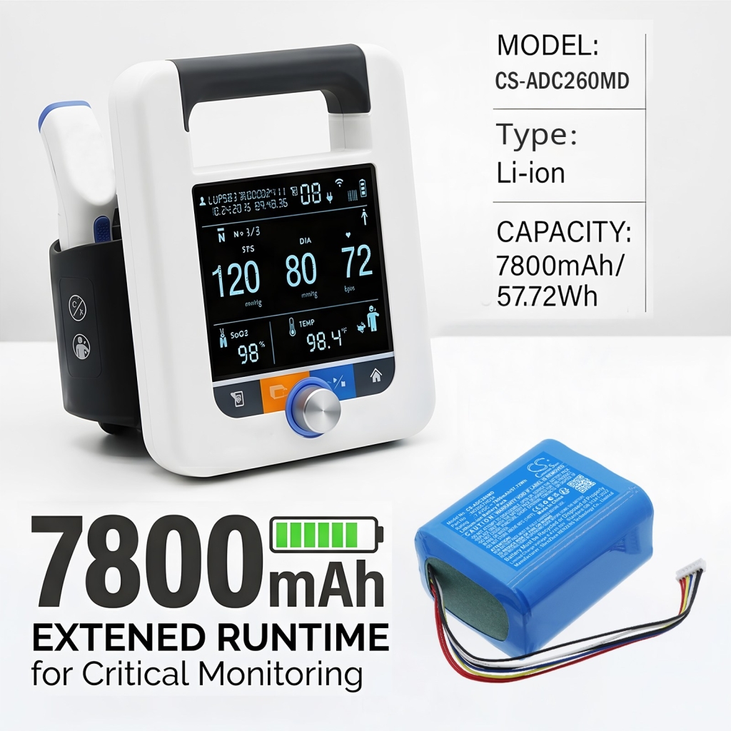 Battery compatible with Suntech Adc CS-ADC260MD