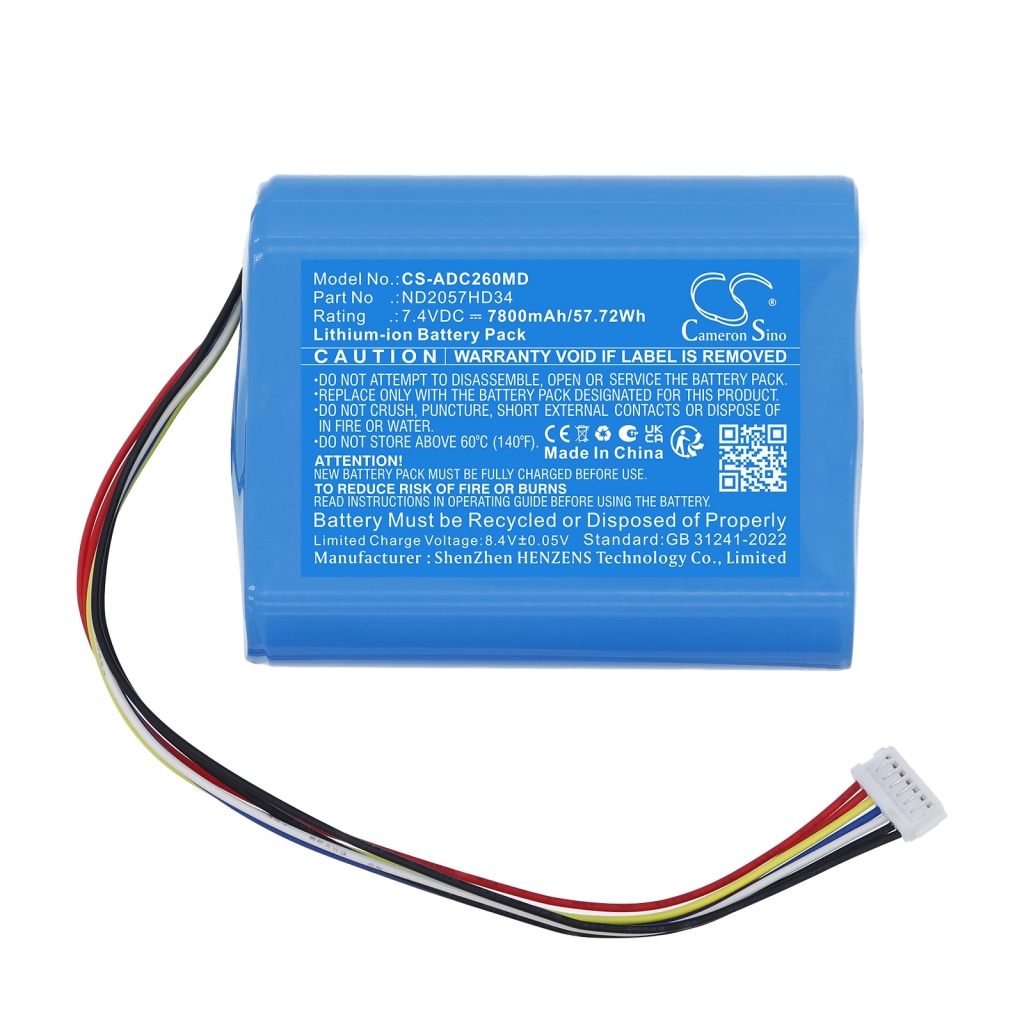 Battery compatible with Suntech Adc CS-ADC260MD