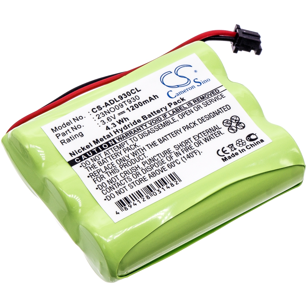 Compatible battery replacement for Telesys 124402