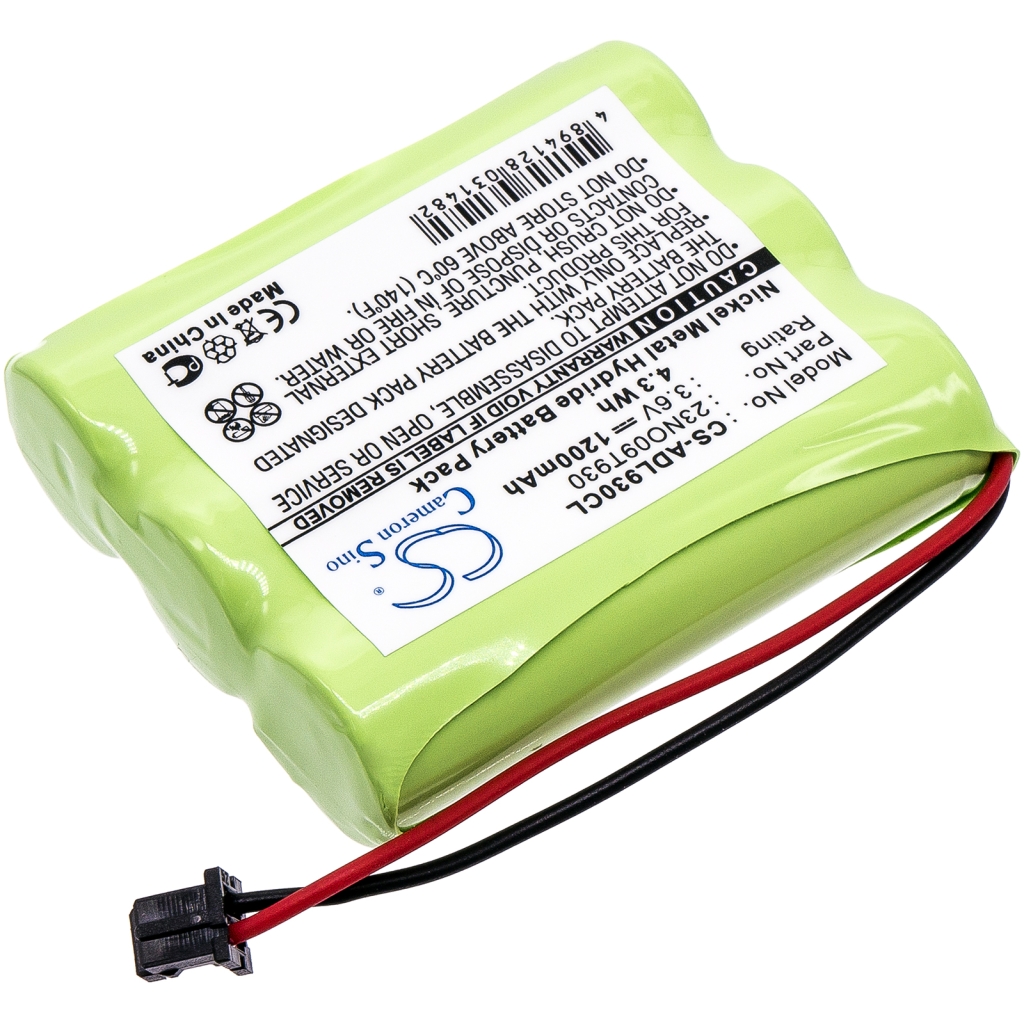 Compatible battery replacement for Telesys 124402