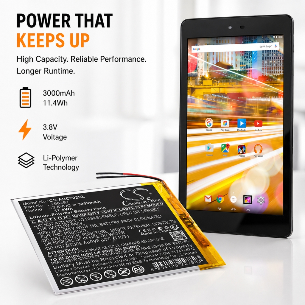 Battery compatible with Tablet Battery