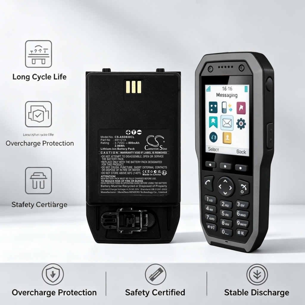 Battery for ASCOM D83 Messenger
