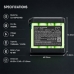 Battery compatible with Ascor CS-ASP001MD