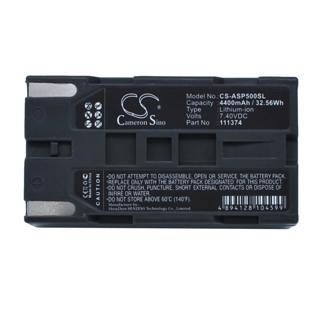 Battery compatible with Deviser Ashtech Novker Tosfy CS-ASP500SL