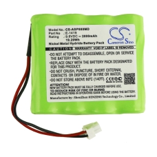 Compatible battery replacement for Ampall 120049,E-1419