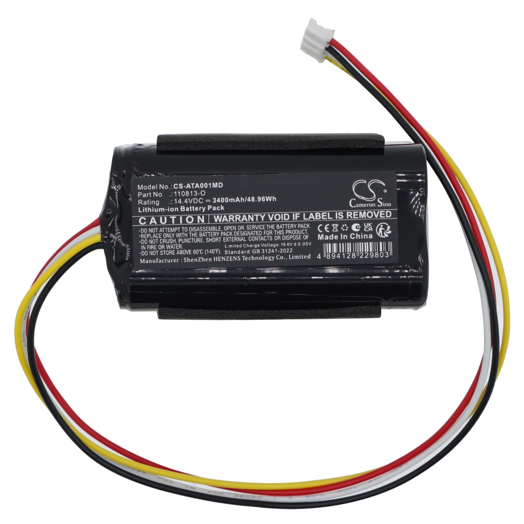 Battery compatible with Atmos CS-ATA001MD