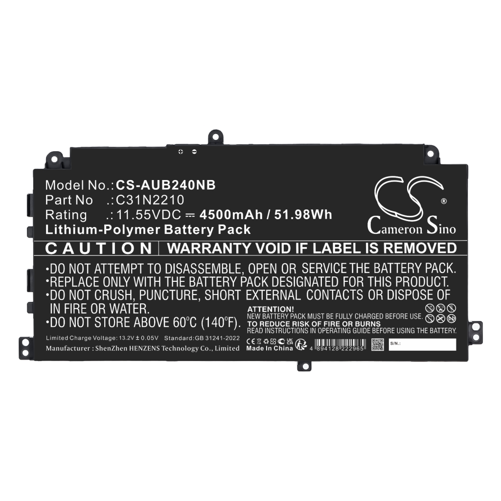 Notebook battery Asus CS-AUB240NB