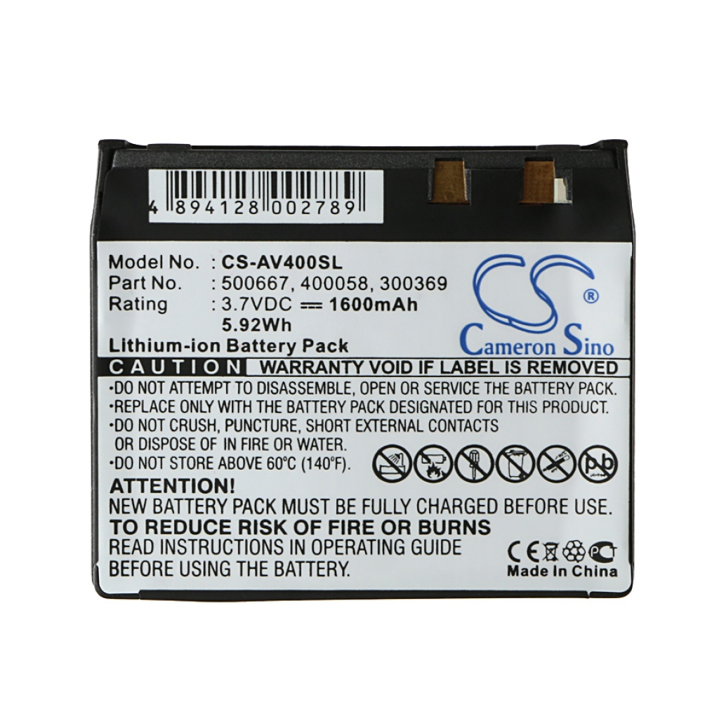 Battery compatible with Archos CS-AV400SL