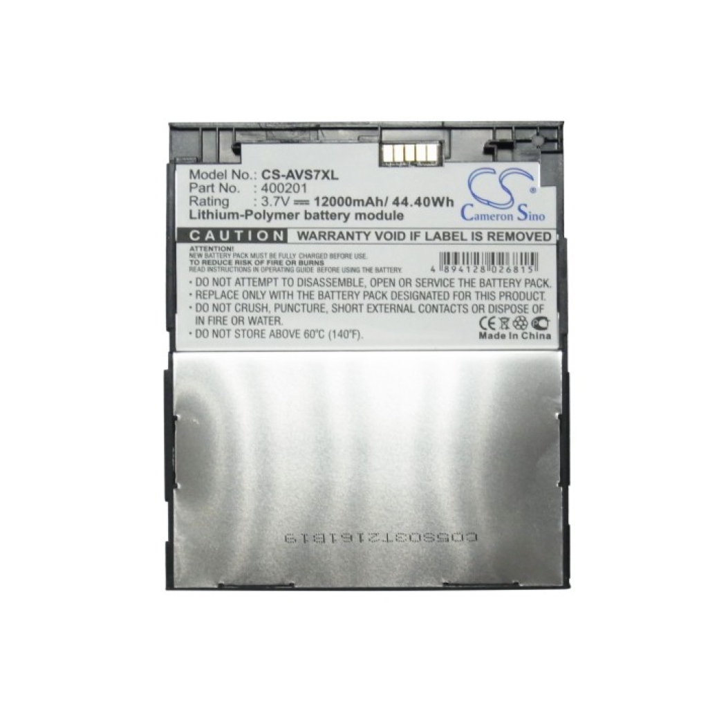 Battery compatible with Archos CS-AVS7XL