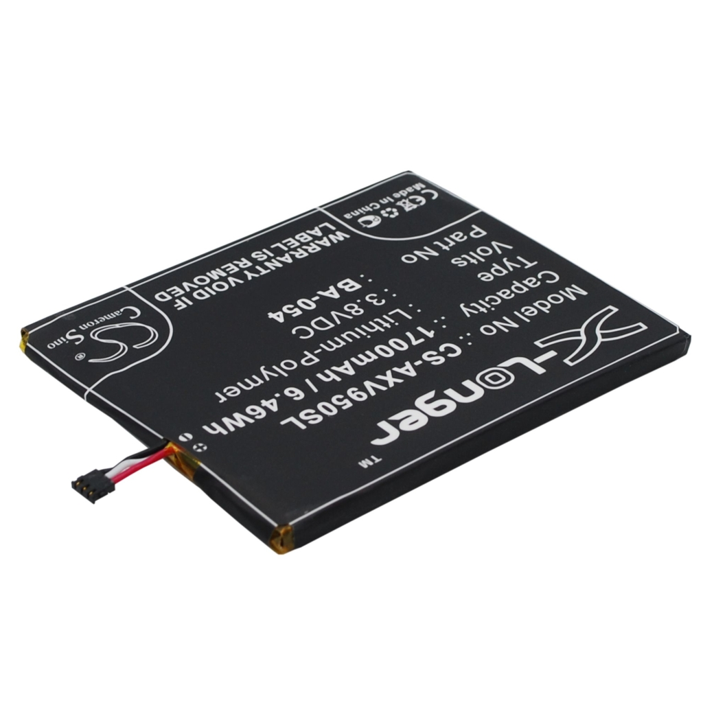 Battery compatible with Aux CS-AXV950SL