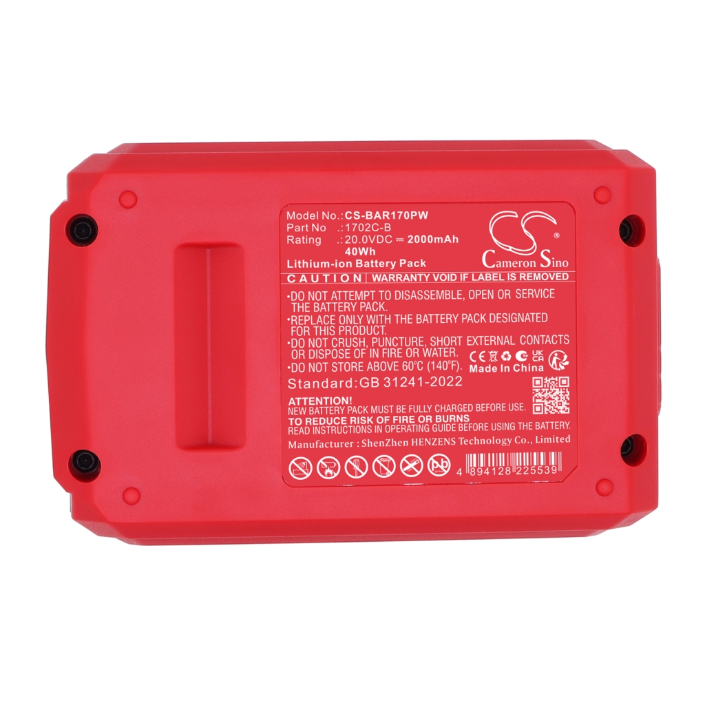 Battery for Bauer 1791C-B1