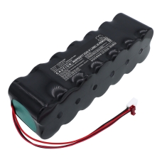 Compatible battery replacement for Burdick 146-0100-00,5003,92301,AS35003,B11270...