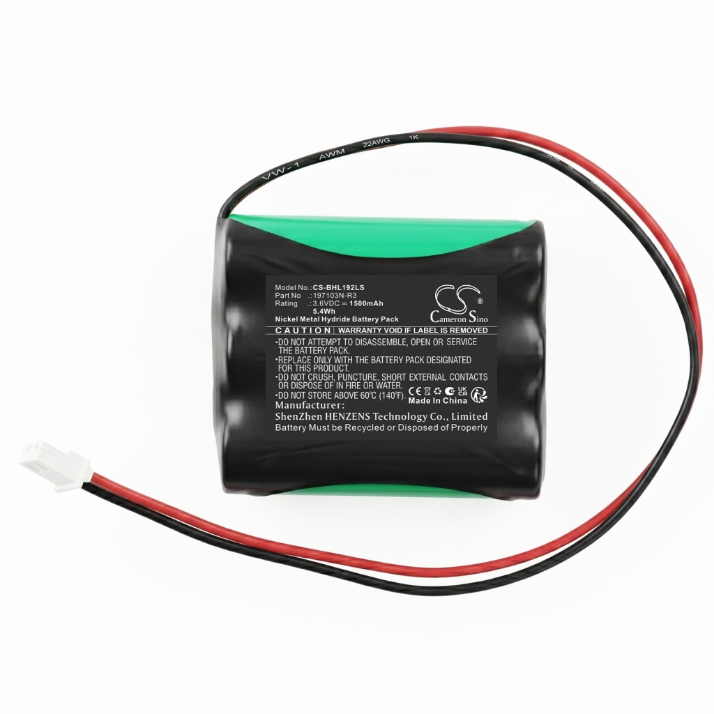 Battery compatible with Beghelli CS-BHL192LS