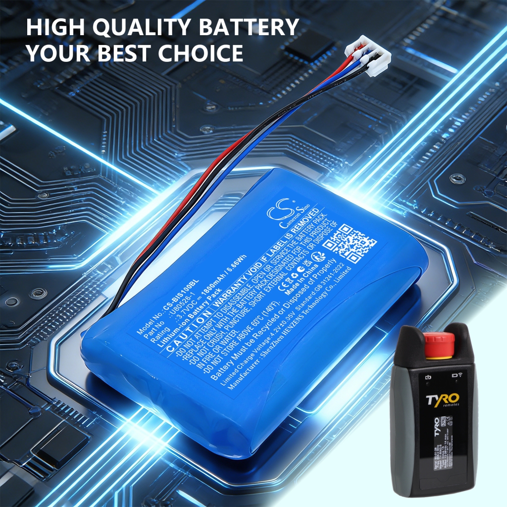 Battery compatible with Battery industrial