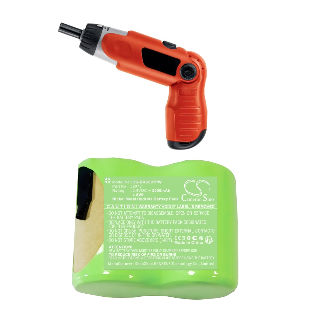 Battery industrial Black & decker CS-BKS907PW