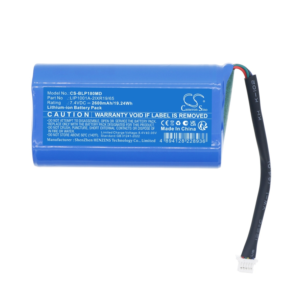 Battery compatible with Biolight CS-BLP180MD