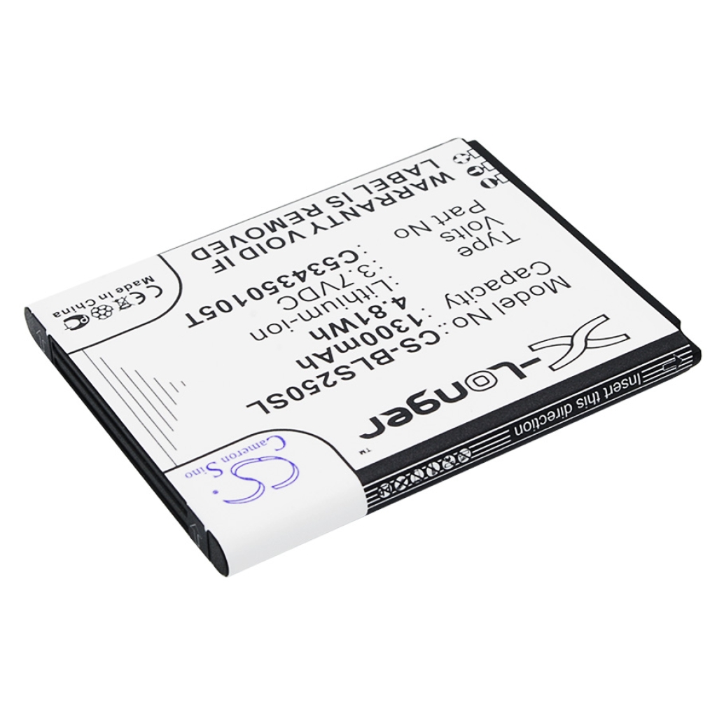 Battery compatible with BLU CS-BLS250SL