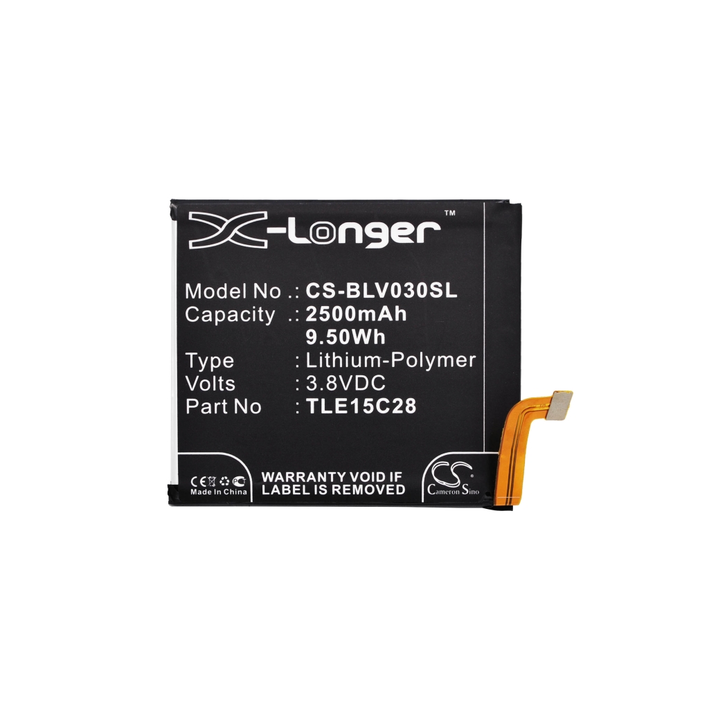 Battery compatible with BLU CS-BLV030SL
