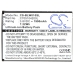 Battery compatible with BLU CS-BLW010SL