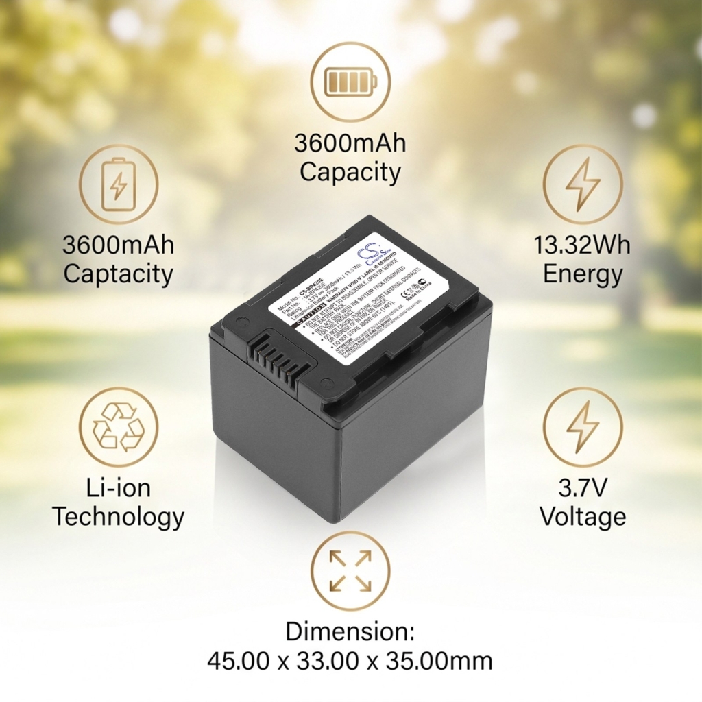 Battery compatible with Camera Battery
