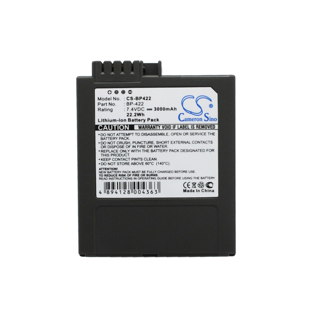 Battery compatible with Canon CS-BP422