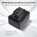Batteries compatible with Canon VIXIA HF G10 HF G20 HF G30 CS-BP809