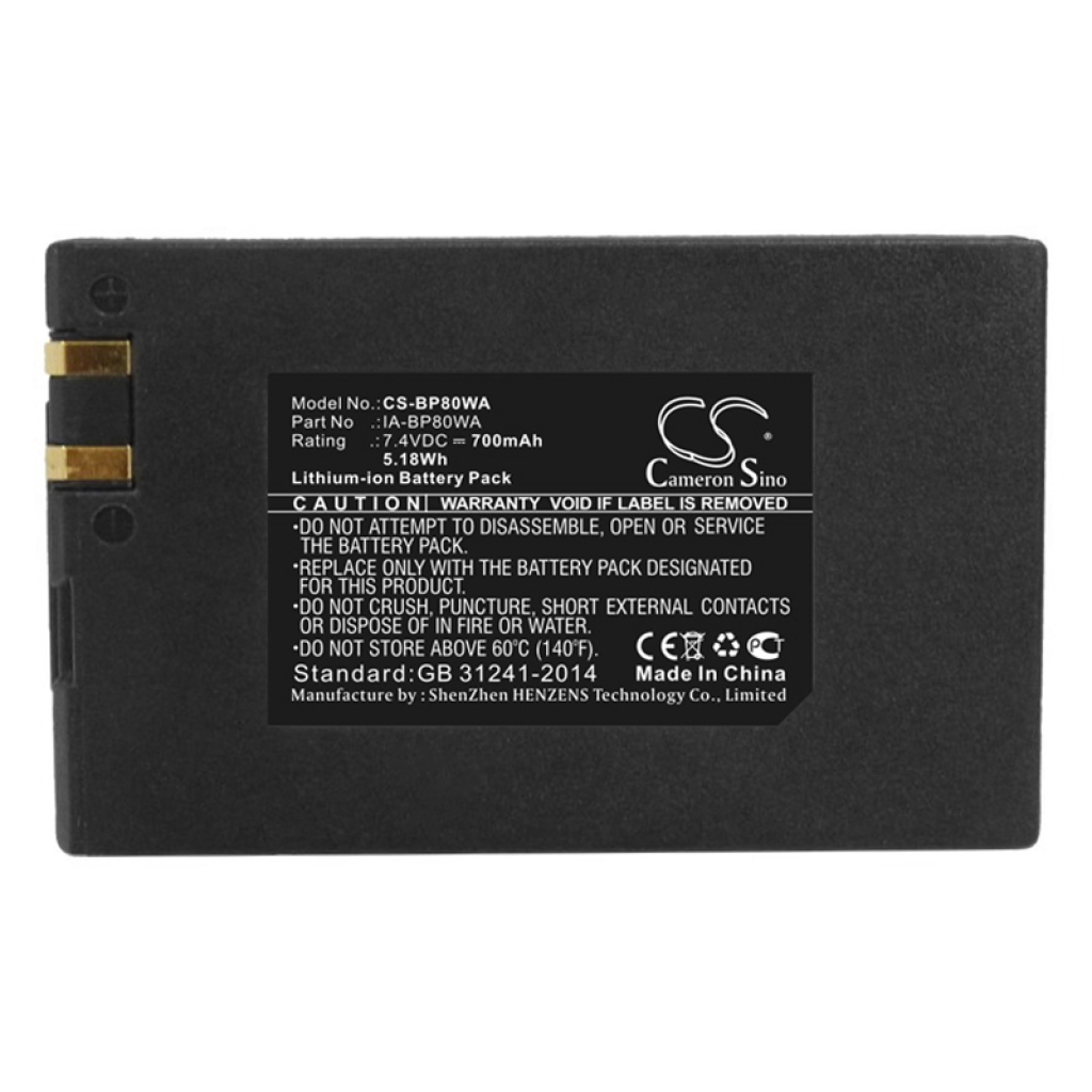 Battery compatible with Samsung CS-BP80WA
