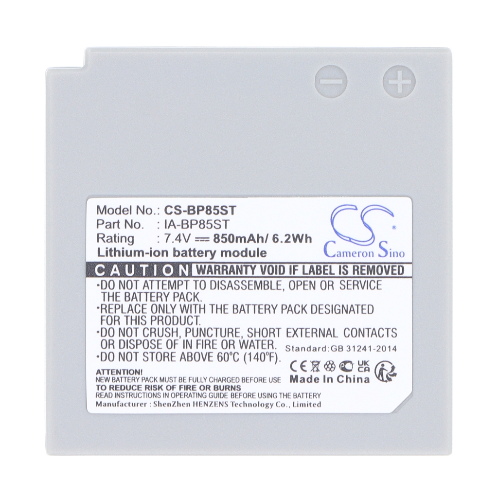 Battery compatible with Camera Battery