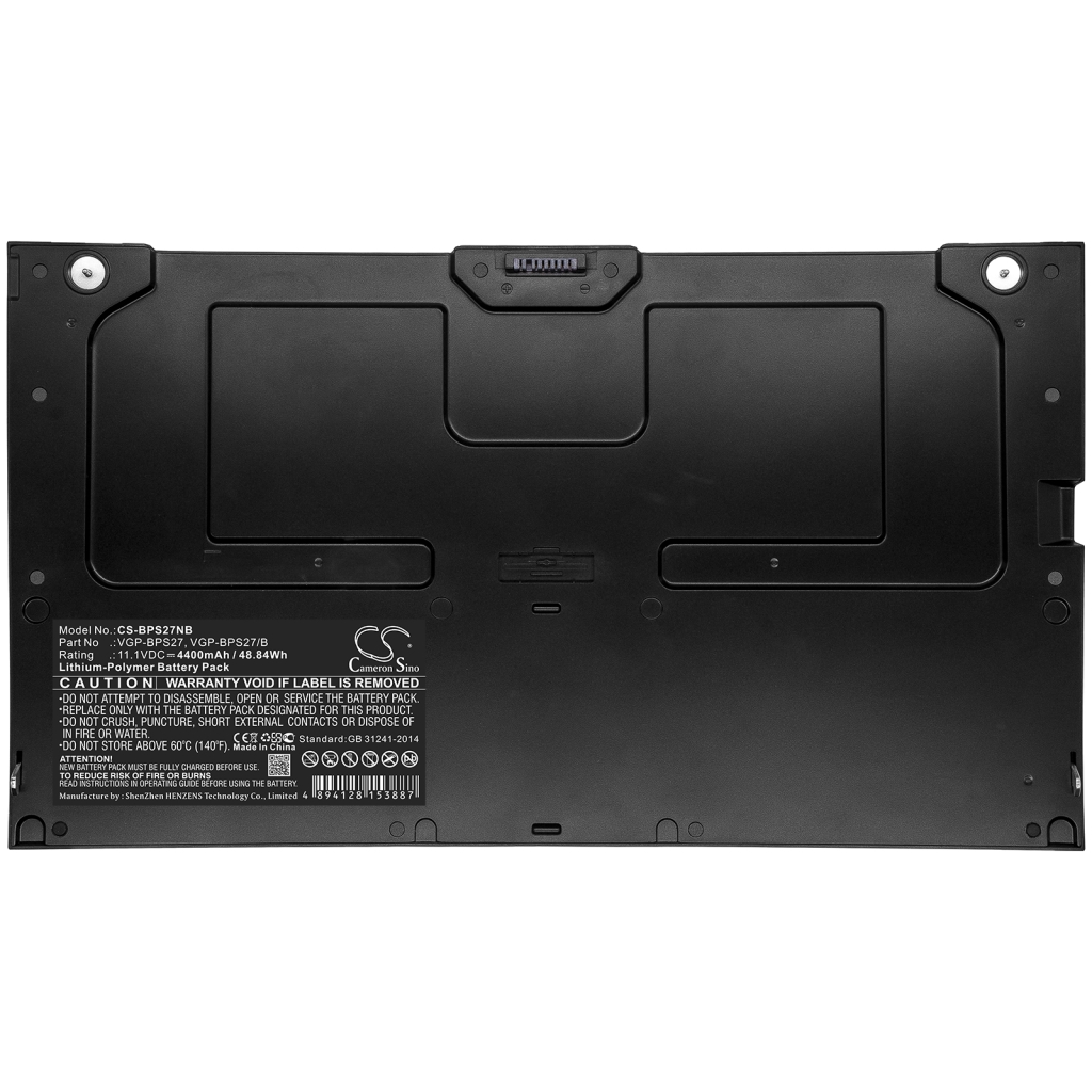 Battery compatible with Sony CS-BPS27NB