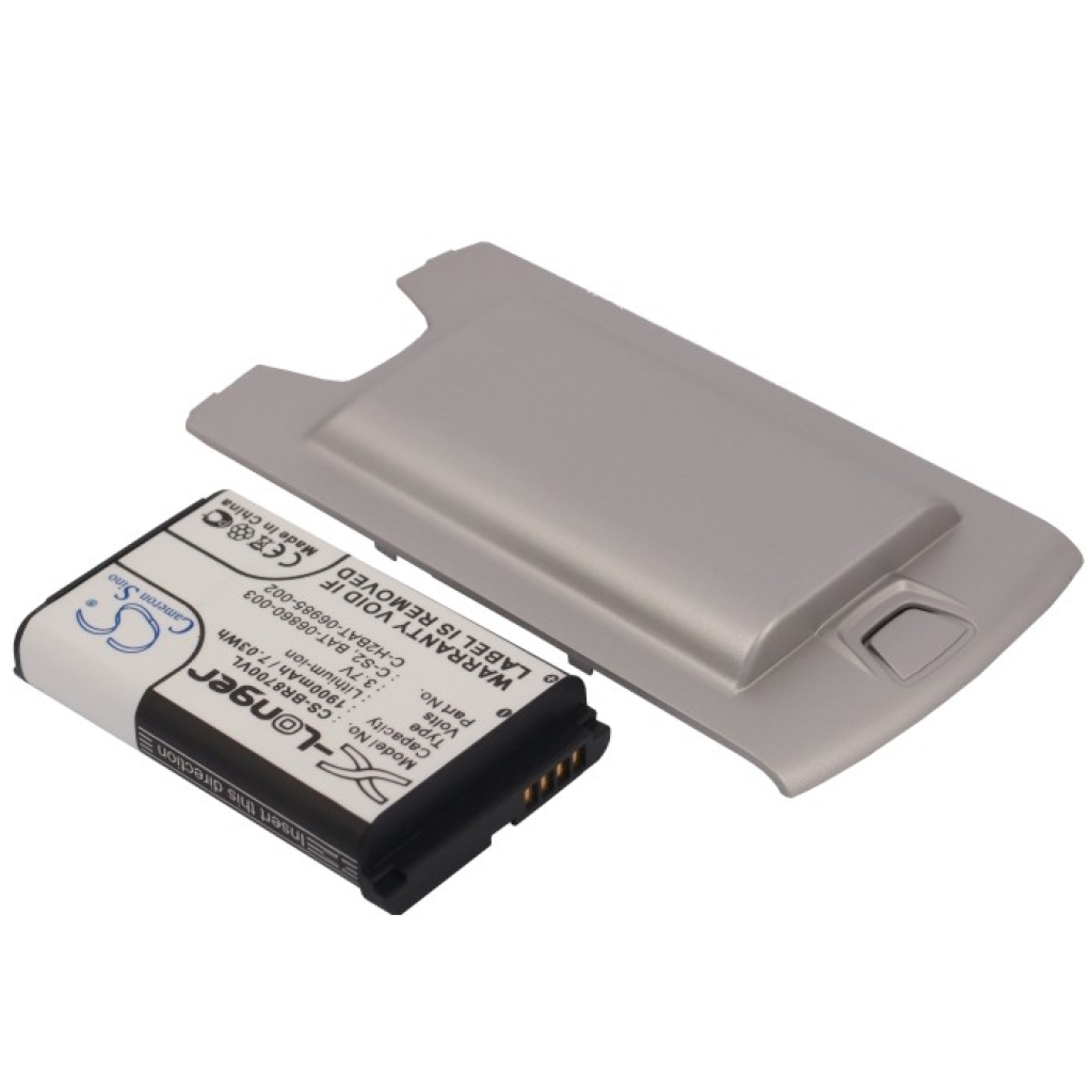 Battery compatible with Blackberry CS-BR8700VL