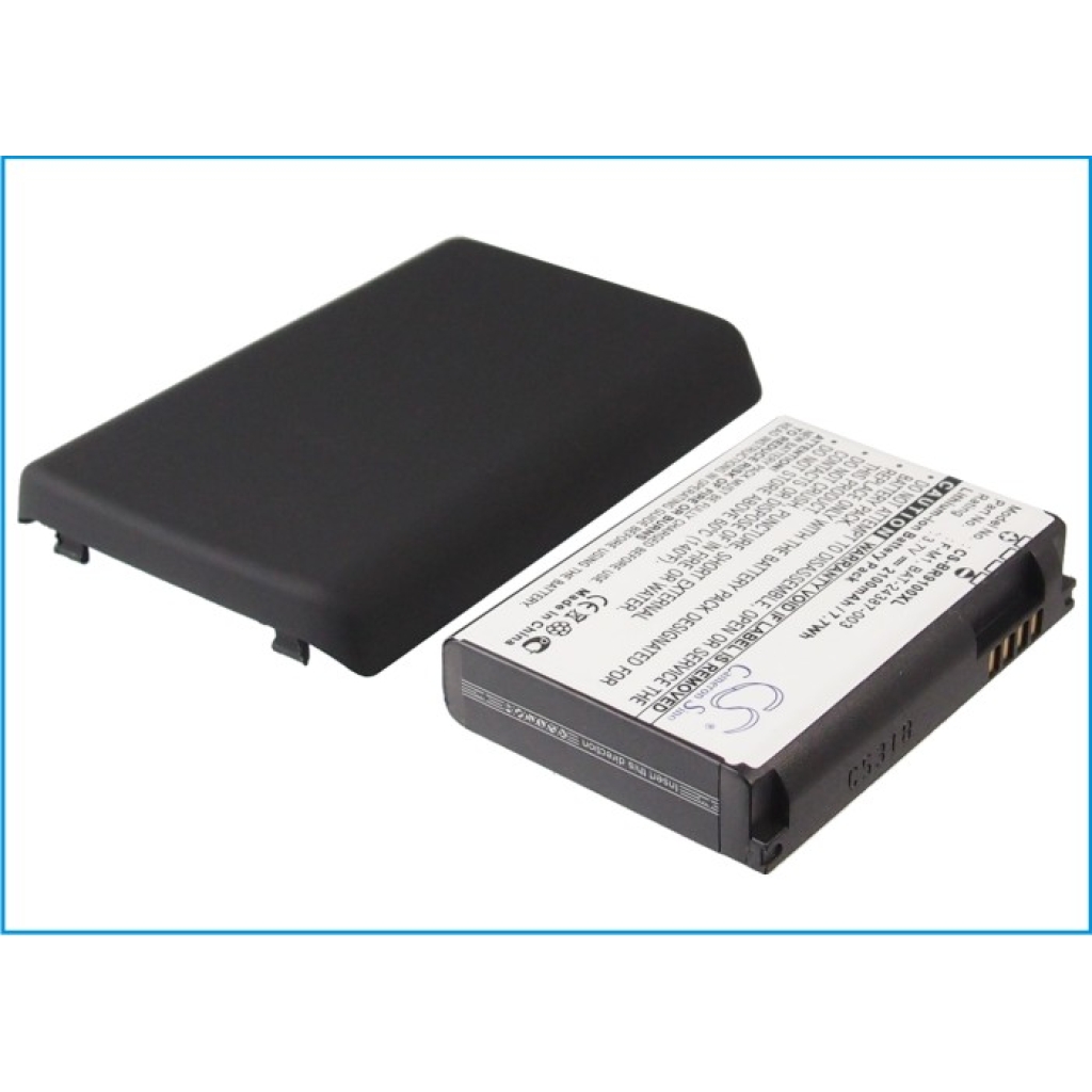 Cameron Sino CS-BR9100XL – battery + cover, another angle