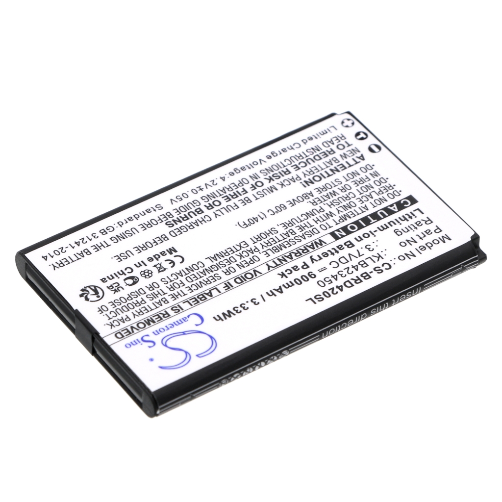 Compatible battery replacement for Brondi KLB423450