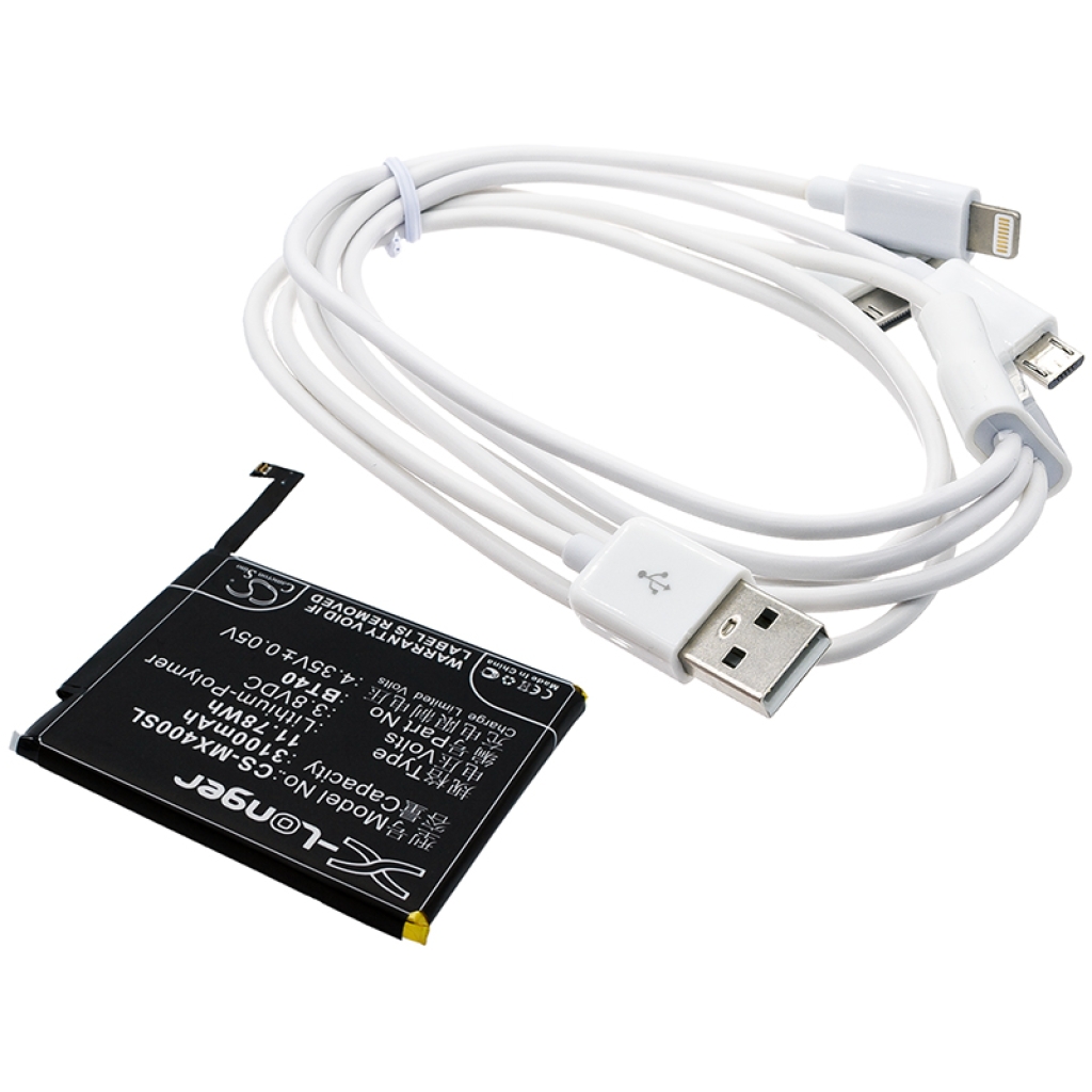 Compatible replacement for MeiZu BT40