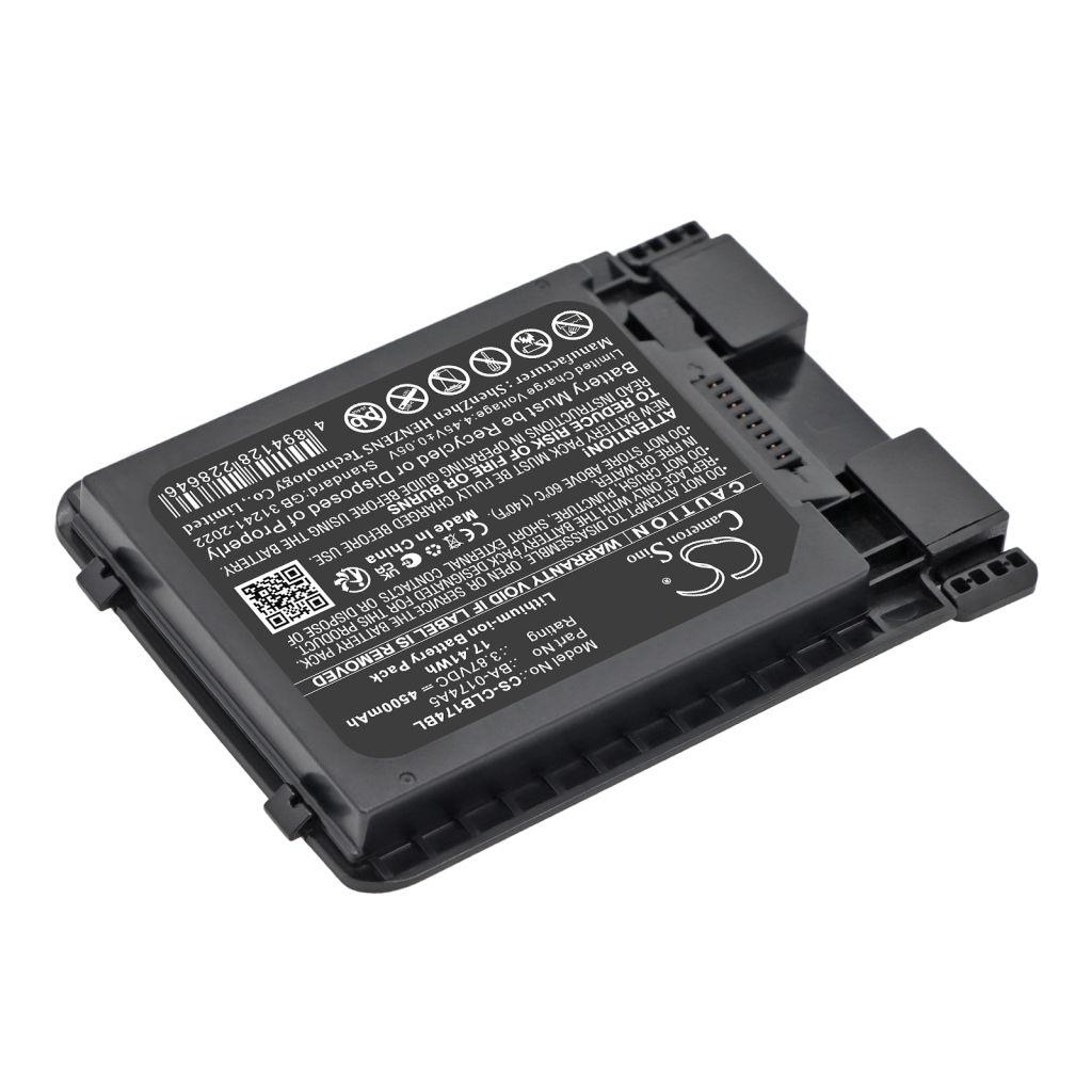 CS-CLB174BL side label 3.87V 4500mAh