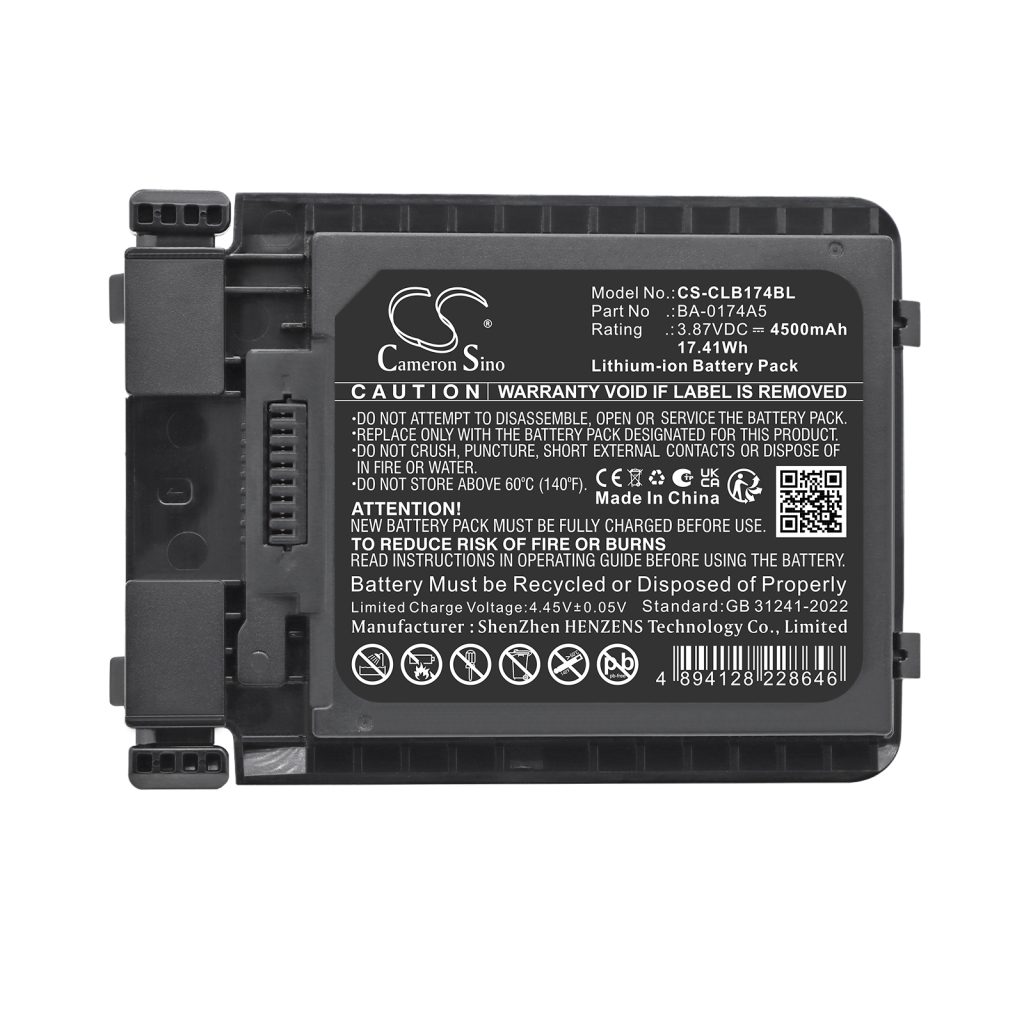 CS-CLB174BL front label view Cameron Sino logo