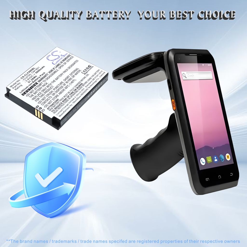 Battery compatible with Cilico CS-CLF880BL