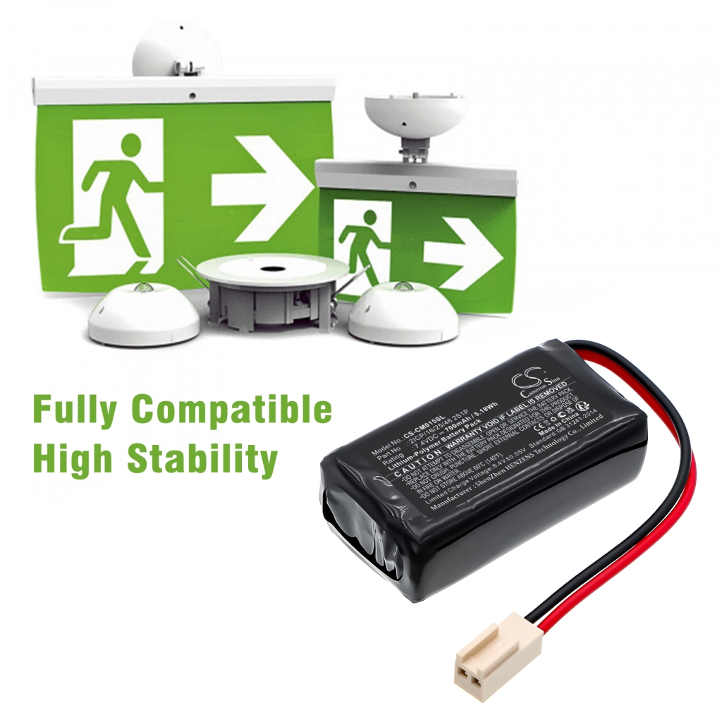 Custom Battery Pack compatible with Neptolux CS-CM015SL