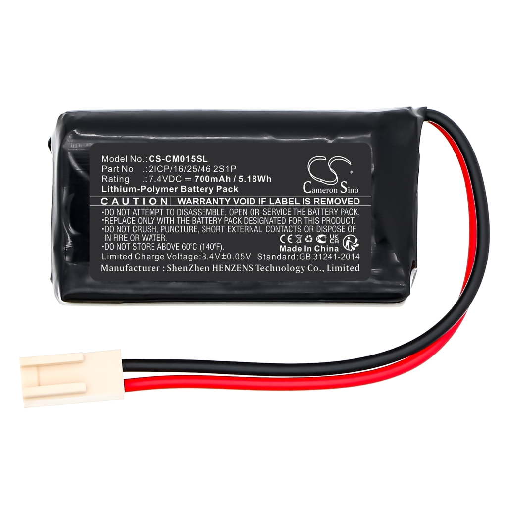 Custom Battery Pack compatible with Neptolux CS-CM015SL