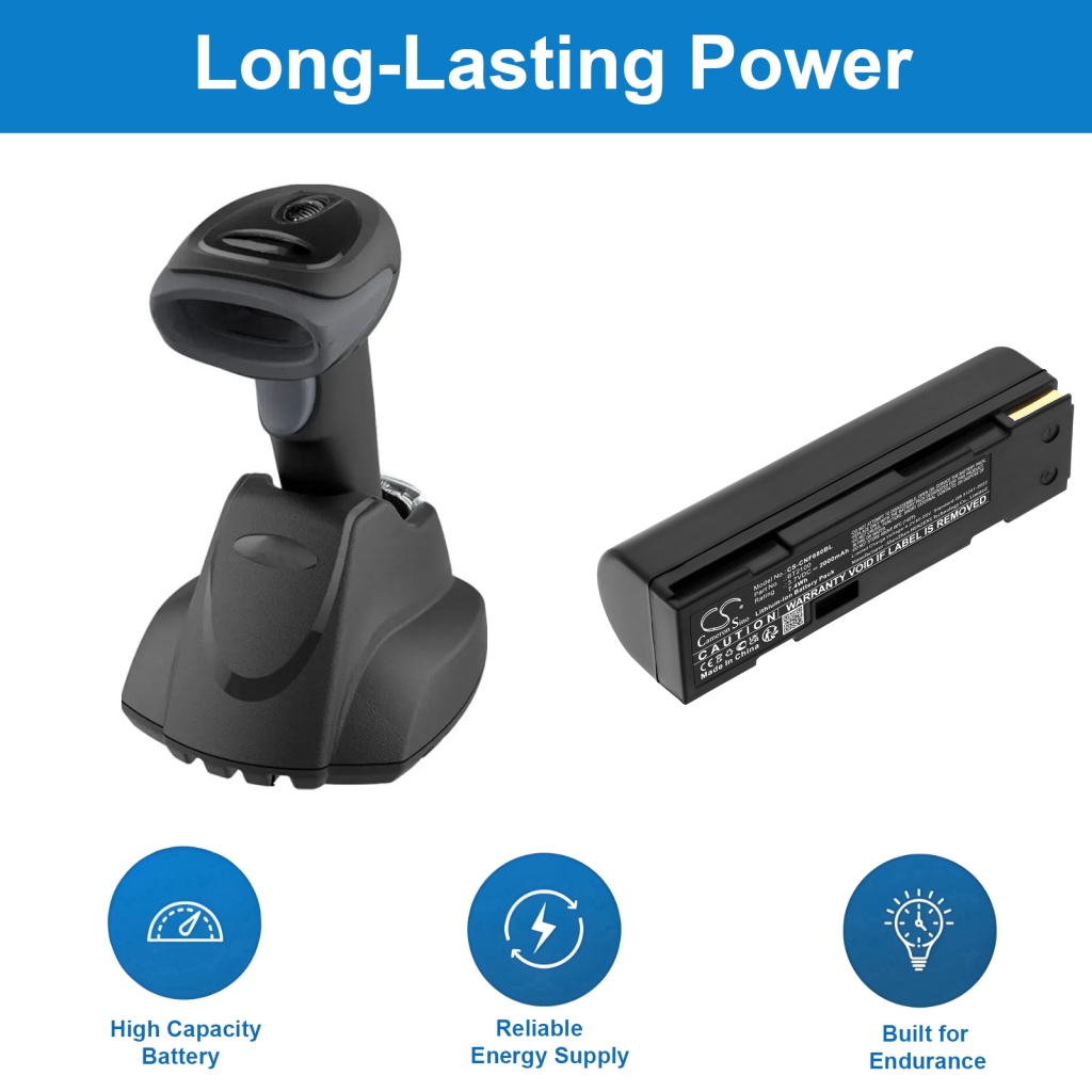 BarCode, Scanner Battery Cognex CS-CNF680BL