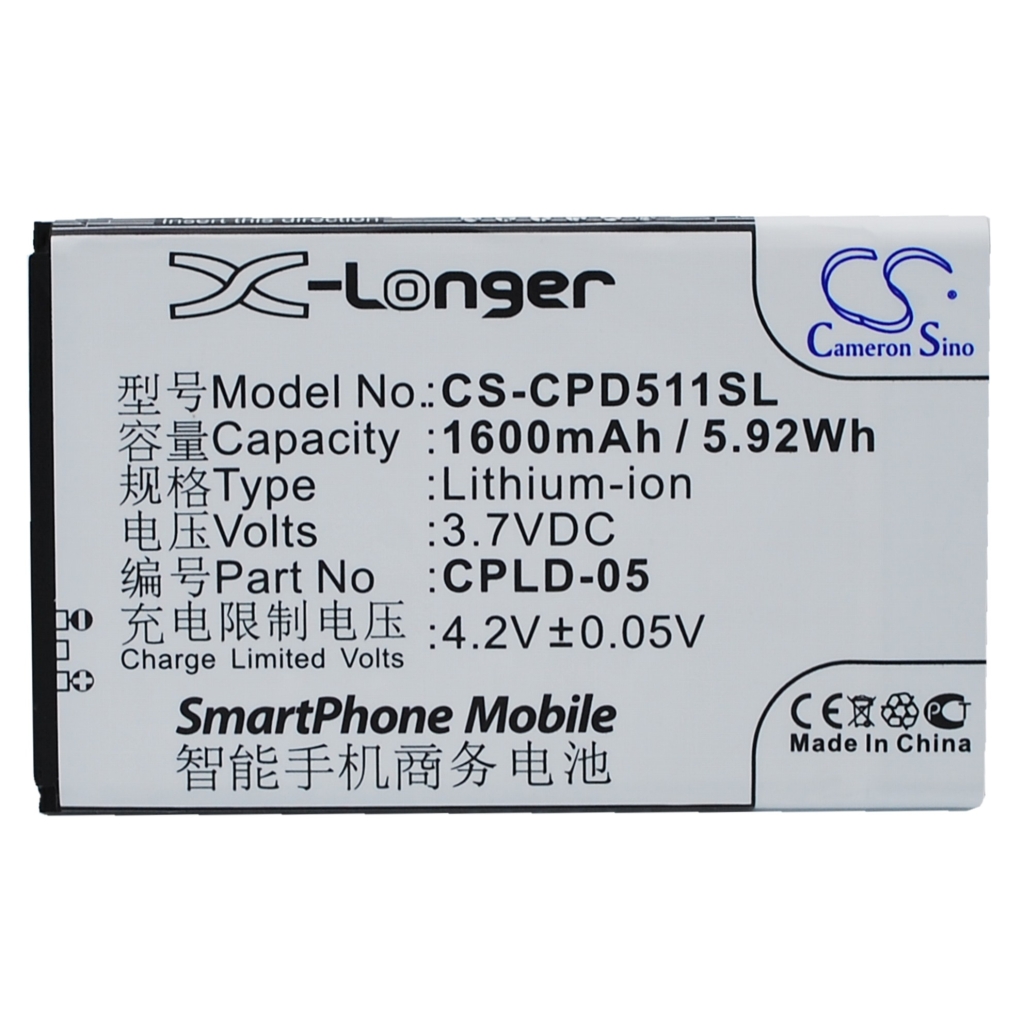 Battery for Coolpad 8022