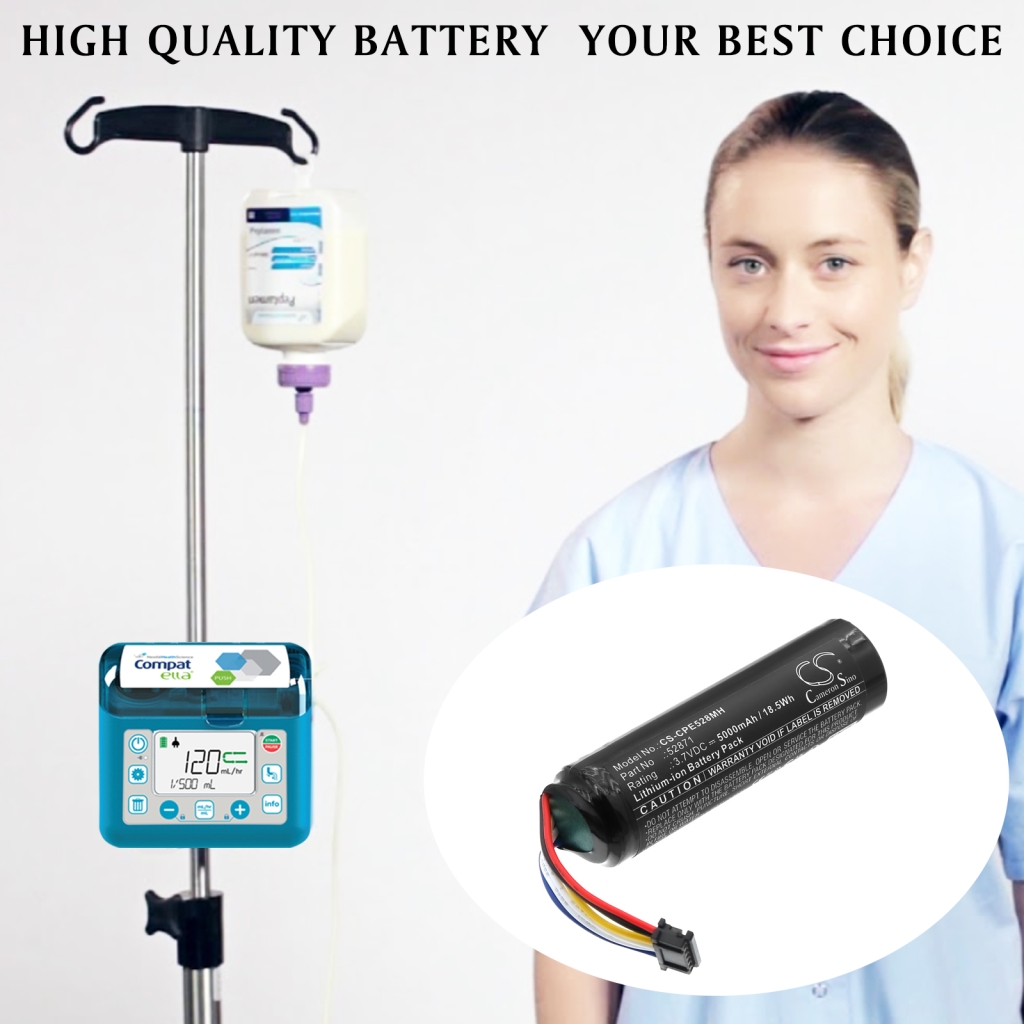Medical Battery Compat ella CS-CPE528MH