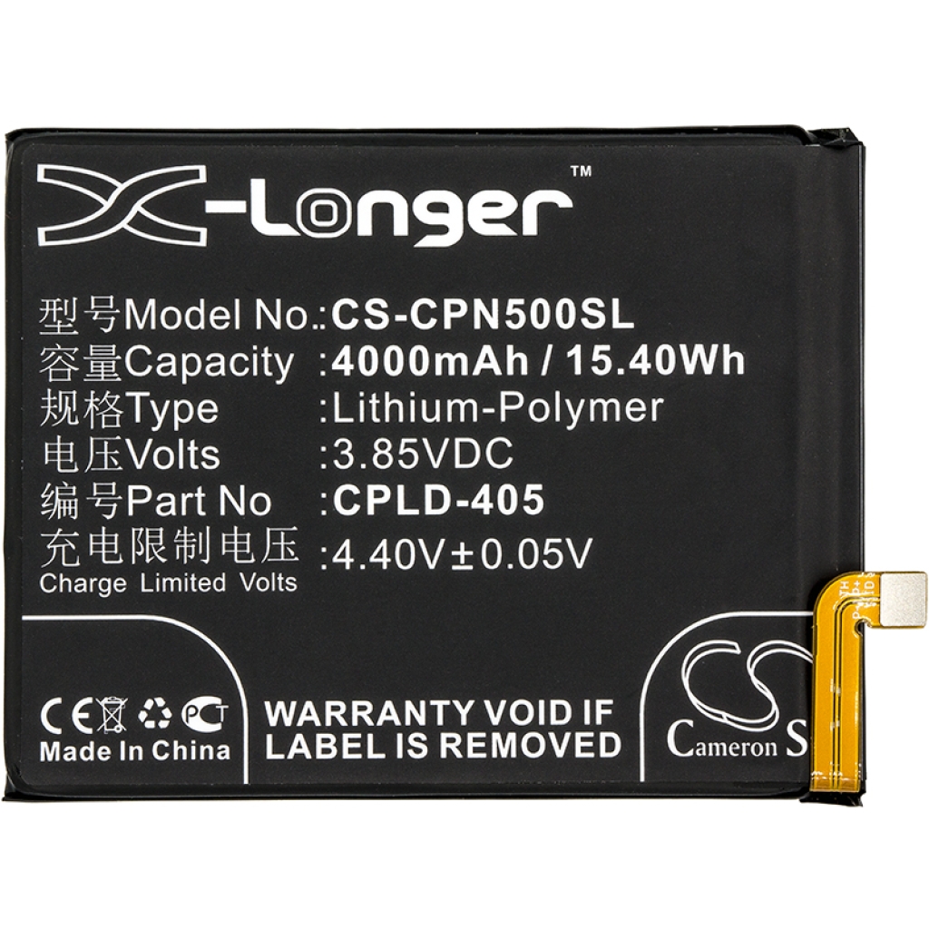 Battery compatible with Coolpad CS-CPN500SL
